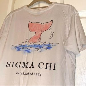 Sigma Chi White Short Sleeve